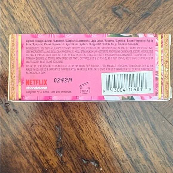 NIB Pat McGrath Bridgerton Lipstick 494 Negligee - Soft Nude - Picture 7 of 7